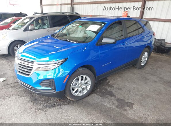 3GNAXHEG1RL155975 2024 CHEVROLET EQUINOX Синий Передняя левая четверть