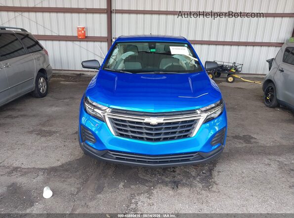 3GNAXHEG1RL155975 2024 CHEVROLET EQUINOX Синий Вид задней части салона