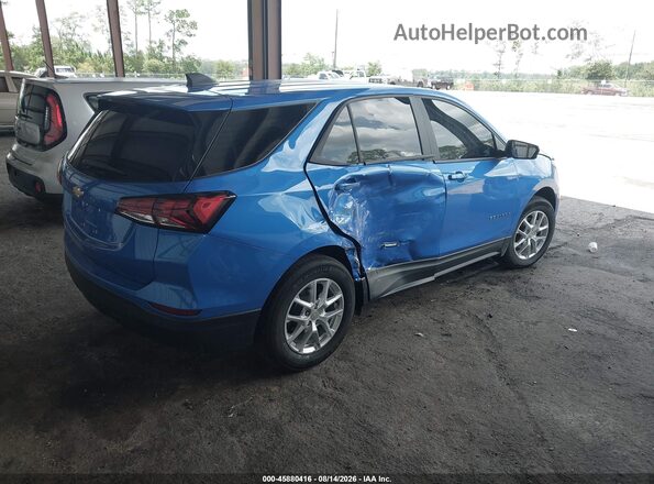 3GNAXHEG1RL155975 2024 CHEVROLET EQUINOX Синий Задняя правая четверть