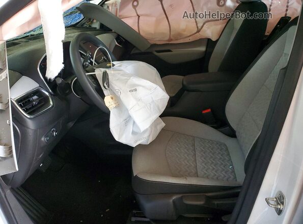 3GNAXHEG2RL297994 2024 CHEVROLET EQUINOX Белый Вид салона спереди
