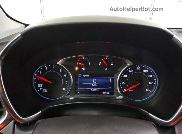 3GNAXHEG2RL346661 2024 CHEVROLET EQUINOX Gray Instrument cluster view