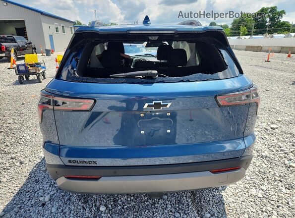 3GNAXHEG2SL161063 2025 CHEVROLET EQUINOX Blue Вид ззаду