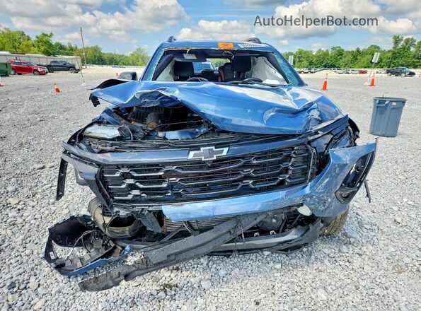 3GNAXHEG2SL161063 2025 CHEVROLET EQUINOX Blue Вид спереду