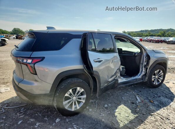 3GNAXHEG2SL228356 2025 CHEVROLET EQUINOX Silver Задня права чверть