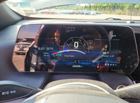 3GNAXHEG2SL228356 2025 CHEVROLET EQUINOX Silver Вид щитка приладів