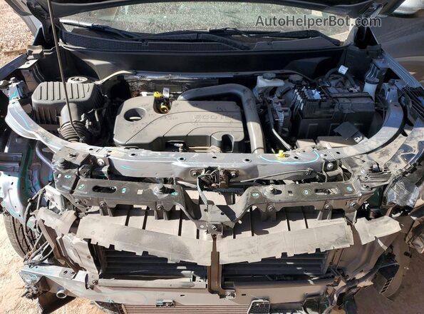 3GNAXHEG2TL383023 2026 CHEVROLET EQUINOX Silver Vista del compartimento del motor