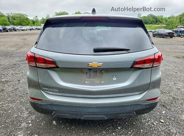 3GNAXHEG3PL159524 2023 CHEVROLET EQUINOX Silver Հետևի տեսք