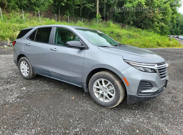 3GNAXHEG3PL159524 2023 CHEVROLET EQUINOX Silver Առջևի աջ