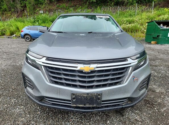 3GNAXHEG3PL159524 2023 CHEVROLET EQUINOX Silver Դիմացի տեսք