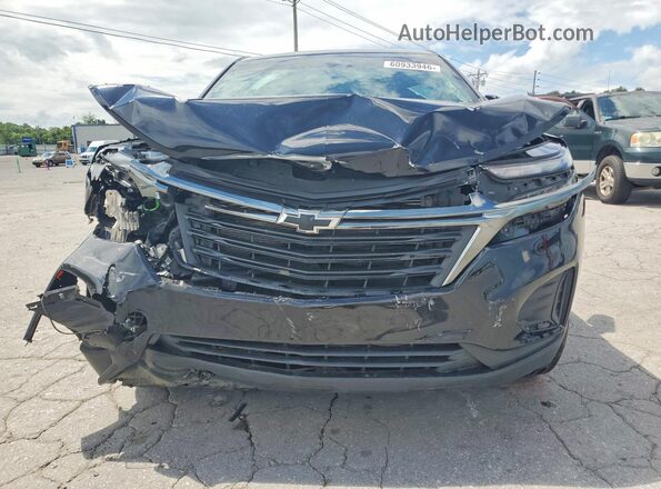 3GNAXHEG3RL257925 2024 CHEVROLET EQUINOX Black წინა ხედი