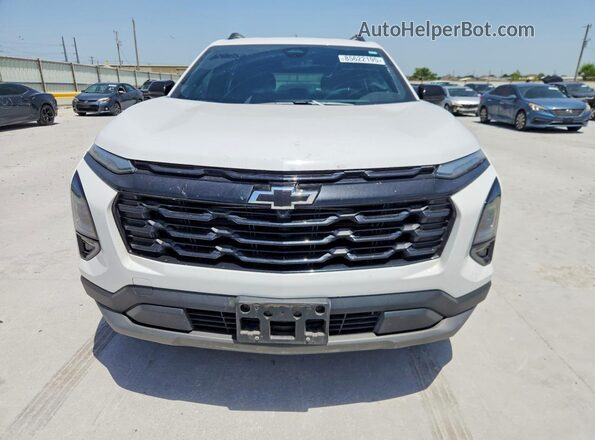 3GNAXHEG3SL114821 2025 CHEVROLET EQUINOX White Vista frontal