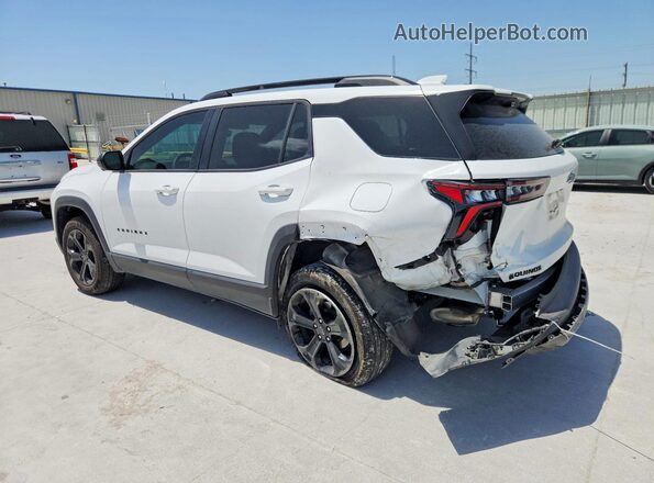 3GNAXHEG3SL114821 2025 CHEVROLET EQUINOX White Trasero izquierdo