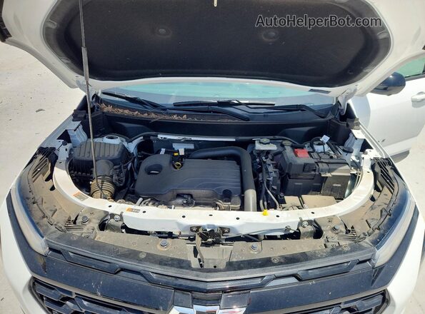 3GNAXHEG3SL114821 2025 CHEVROLET EQUINOX White Vista del compartimento del motor