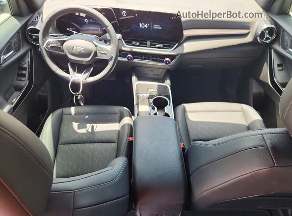 3GNAXHEG3SL114821 2025 CHEVROLET EQUINOX White Vista del salpicadero
