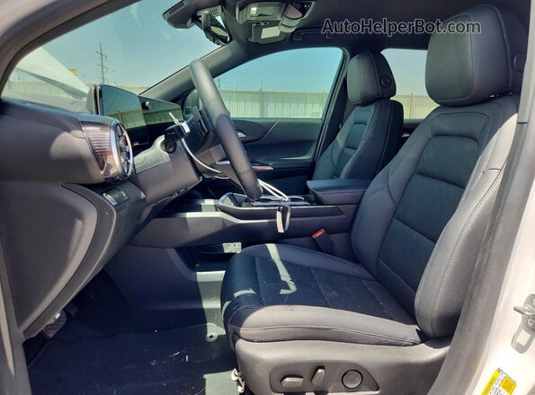 3GNAXHEG3SL114821 2025 CHEVROLET EQUINOX White Vista interior delantera