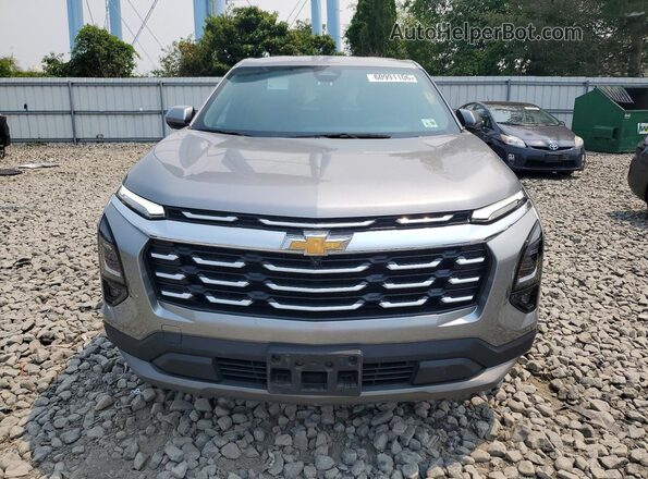 3GNAXHEG3SL160763 2025 CHEVROLET EQUINOX Gray Դիմացի տեսք