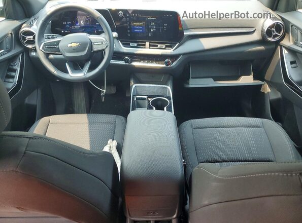 3GNAXHEG3SL160763 2025 CHEVROLET EQUINOX Gray Առջևի վահանակի տեսք