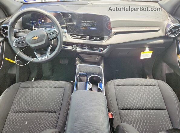 3GNAXHEG3SL190474 2025 CHEVROLET EQUINOX Серебряный Вид панели приборов