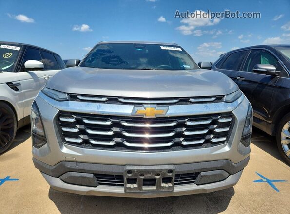 3GNAXHEG3SL190474 2025 CHEVROLET EQUINOX Серебряный Вид спереди