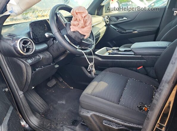 3GNAXHEG3SL305865 2025 CHEVROLET EQUINOX Black Вид салону спереду