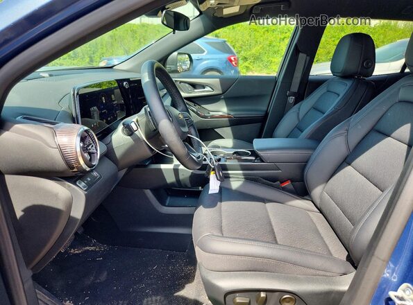 3GNAXHEG4TL395884 2026 CHEVROLET EQUINOX Синий Вид салона спереди