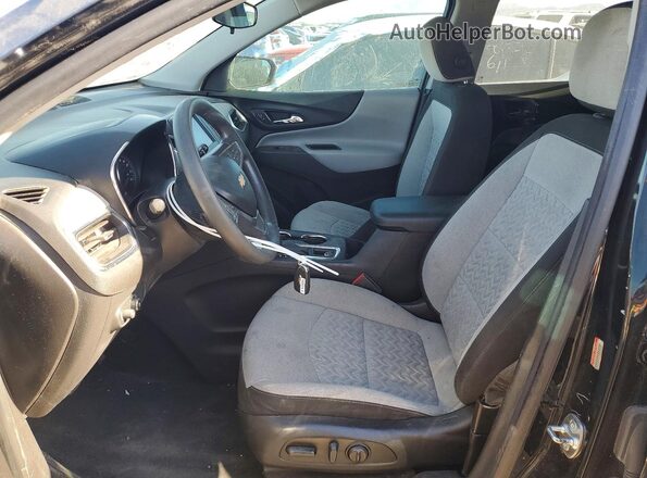3GNAXHEG5RL183729 2024 CHEVROLET EQUINOX Black Вид салону спереду