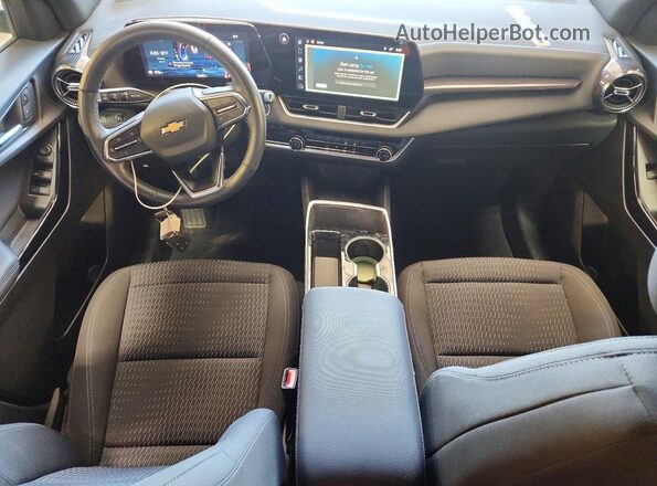 3GNAXHEG5SL268043 2025 CHEVROLET EQUINOX Gray Dashboard view