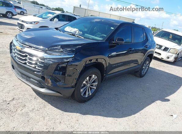 3GNAXHEG5TL489840 2026 CHEVROLET EQUINOX Black Առջևի ձախ երեք քառորդ տեսարան