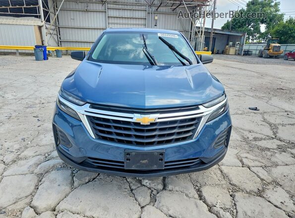 3GNAXHEG6RL265212 2024 CHEVROLET EQUINOX Синий Вид спереди