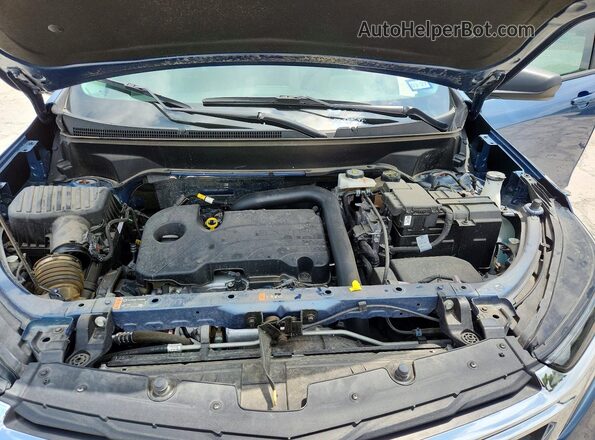 3GNAXHEG6RL265212 2024 CHEVROLET EQUINOX Синий Вид задней части салона