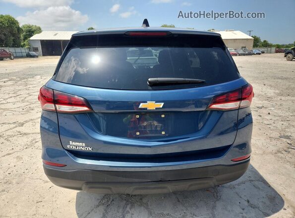 3GNAXHEG6RL265212 2024 CHEVROLET EQUINOX Синий Вид сзади