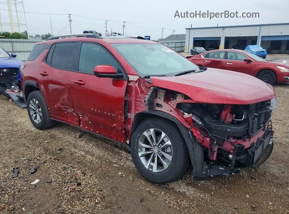 3GNAXHEG6SL105160 2025 CHEVROLET EQUINOX Burgundy Front right