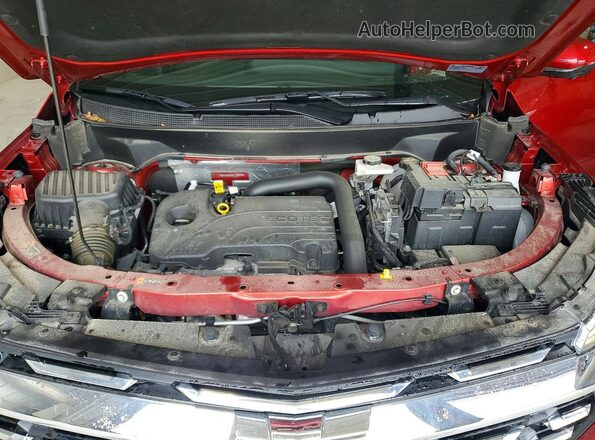 3GNAXHEG6SL137879 2025 CHEVROLET EQUINOX Red ძრავის განყოფილების ხედი