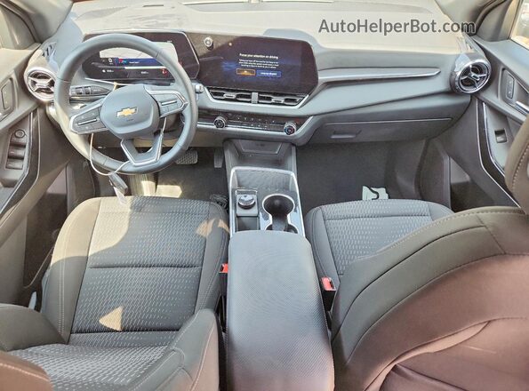 3GNAXHEG6TL250958 2026 CHEVROLET EQUINOX Black Вид панелі приладів