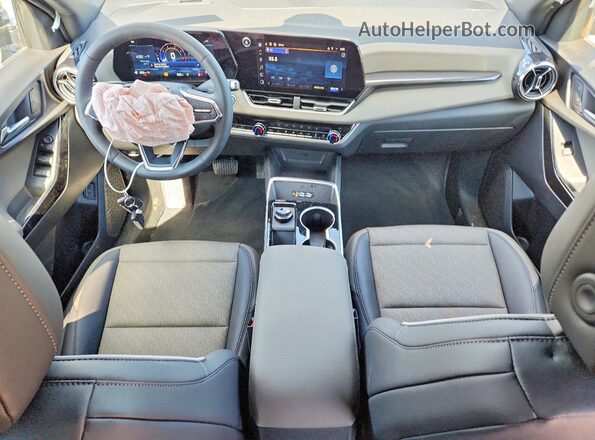 3GNAXHEG6TL469953 2026 CHEVROLET EQUINOX Blue Առջևի վահանակի տեսք