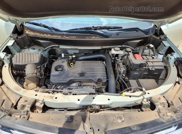 3GNAXHEG7SL121982 2025 CHEVROLET EQUINOX Green ძრავის განყოფილების ხედი