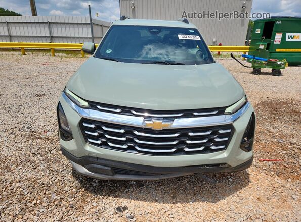 3GNAXHEG7SL121982 2025 CHEVROLET EQUINOX Green წინა ხედი