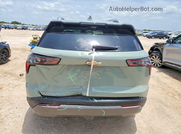 3GNAXHEG7SL155761 2025 CHEVROLET EQUINOX Зеленый Вид сзади