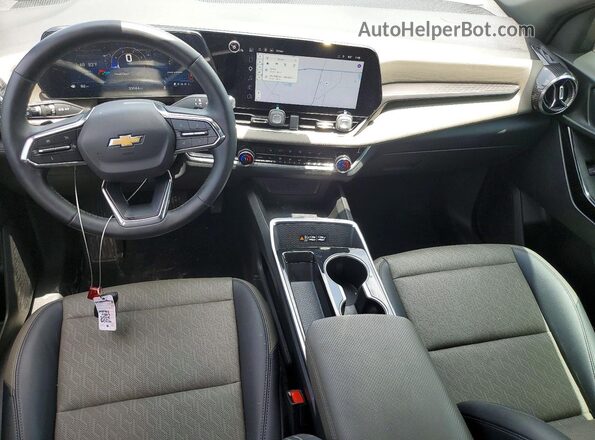 3GNAXHEG7SL155761 2025 CHEVROLET EQUINOX Зеленый Вид панели приборов