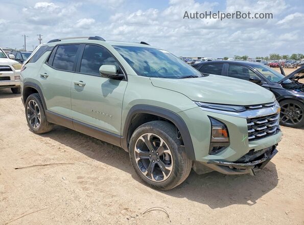 3GNAXHEG7SL155761 2025 CHEVROLET EQUINOX Зеленый Передняя правая четверть