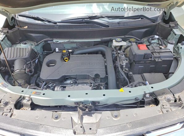3GNAXHEG7SL155761 2025 CHEVROLET EQUINOX Зеленый Вид задней части салона