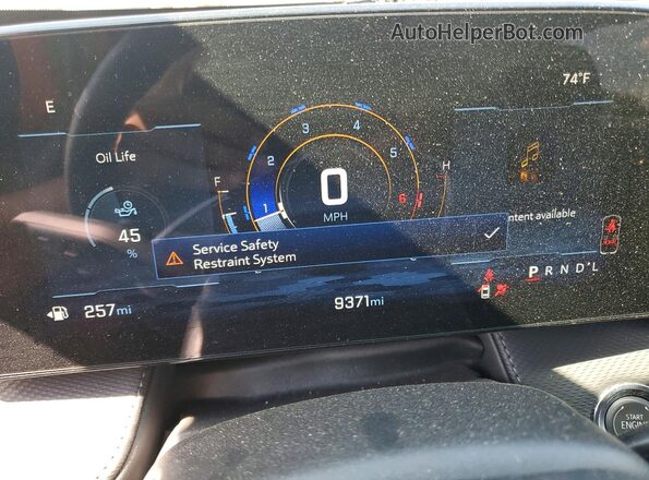 3GNAXHEG7TL456161 2026 CHEVROLET EQUINOX Gray Սարքավորումների վահանակի տեսք