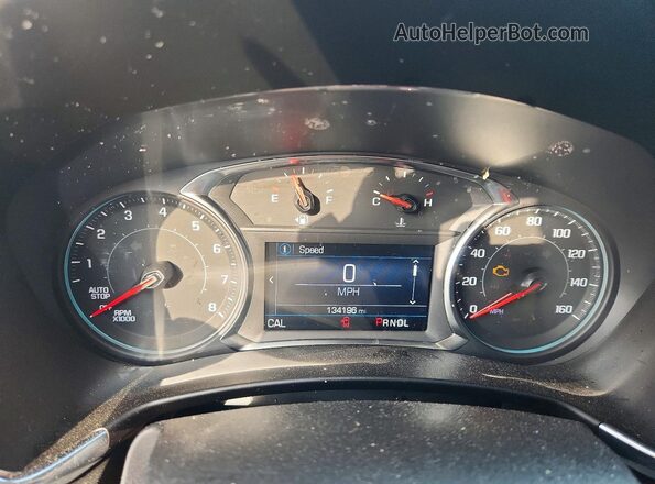 3GNAXHEG8PL172821 2023 CHEVROLET EQUINOX Black Instrument cluster view