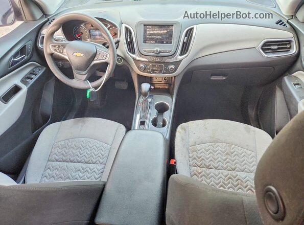 3GNAXHEG8PL172821 2023 CHEVROLET EQUINOX Black Dashboard view