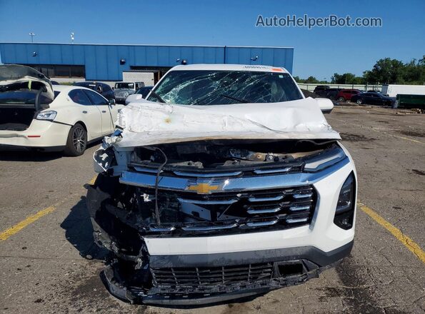 3GNAXHEG8SL169944 2025 CHEVROLET EQUINOX White Դիմացի տեսք