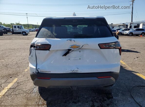 3GNAXHEG8SL169944 2025 CHEVROLET EQUINOX White Հետևի տեսք