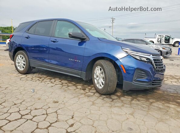 3GNAXHEG9PL179583 2023 CHEVROLET EQUINOX Blue Przód prawy