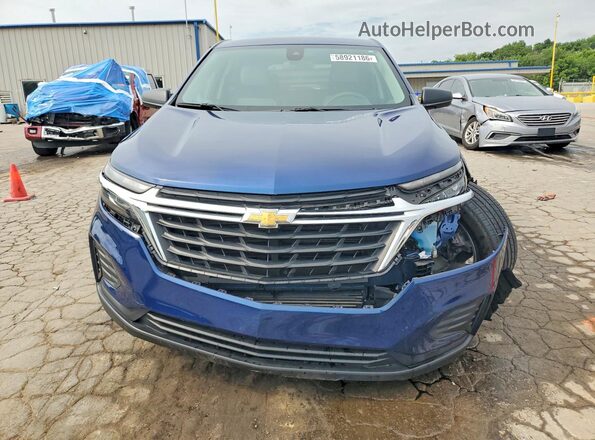 3GNAXHEG9PL179583 2023 CHEVROLET EQUINOX Blue Widok z przodu