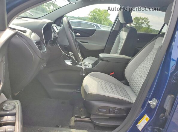 3GNAXHEG9PL179583 2023 CHEVROLET EQUINOX Blue Widok wnętrza z przodu