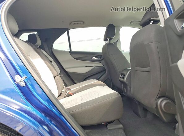 3GNAXHEG9PL179583 2023 CHEVROLET EQUINOX Blue Widok wnętrza z tyłu